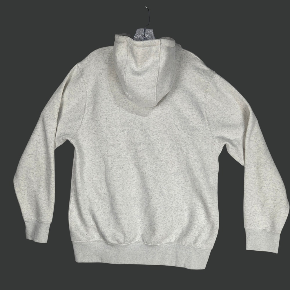 NWT Nike Hoodie Size Large Grey Sportswear Club Fleece Pullover Pocket #1708 - Picture 3 of 8